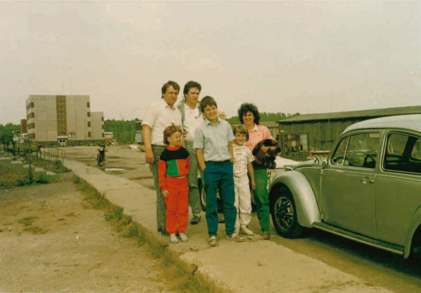 The Bergermann family in the early years — Sohland, 1989