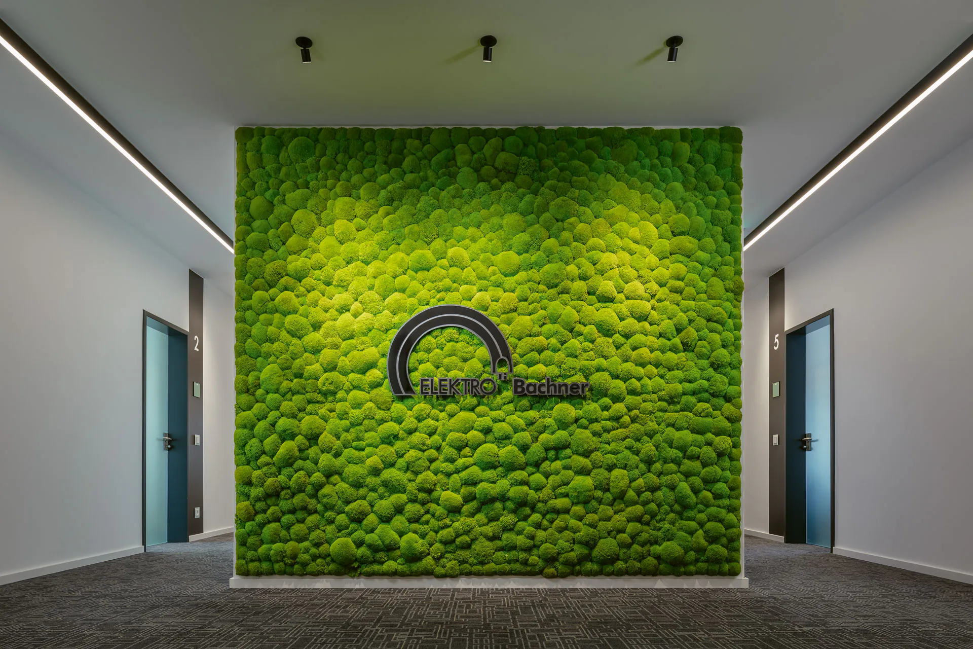 Room divider with logo — Room dividers · Showroom
