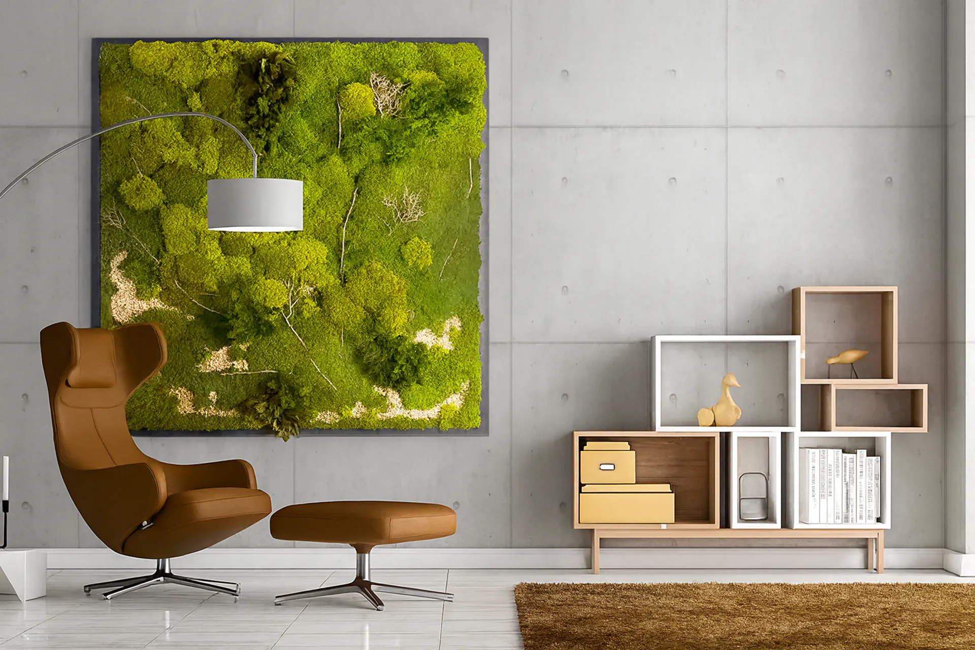 Moss Picture: Modern Office with Lounge — Moss Pictures by MOOSMOOS