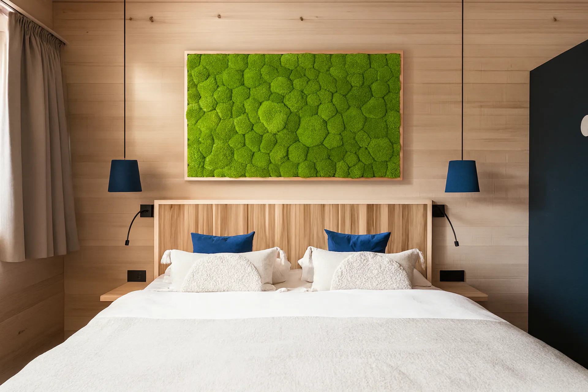 Modern moss pictures for the bedroom — Moss pictures by MOOSMOOS