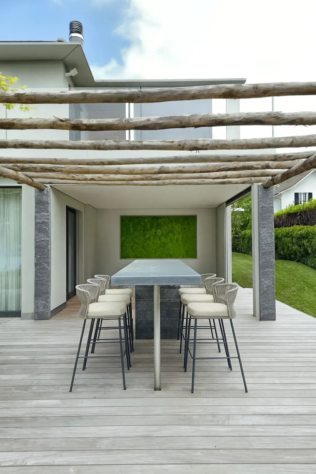 Moss Pictures for Terraces: Modern Architecture — Moss Pictures by MOOSMOOS