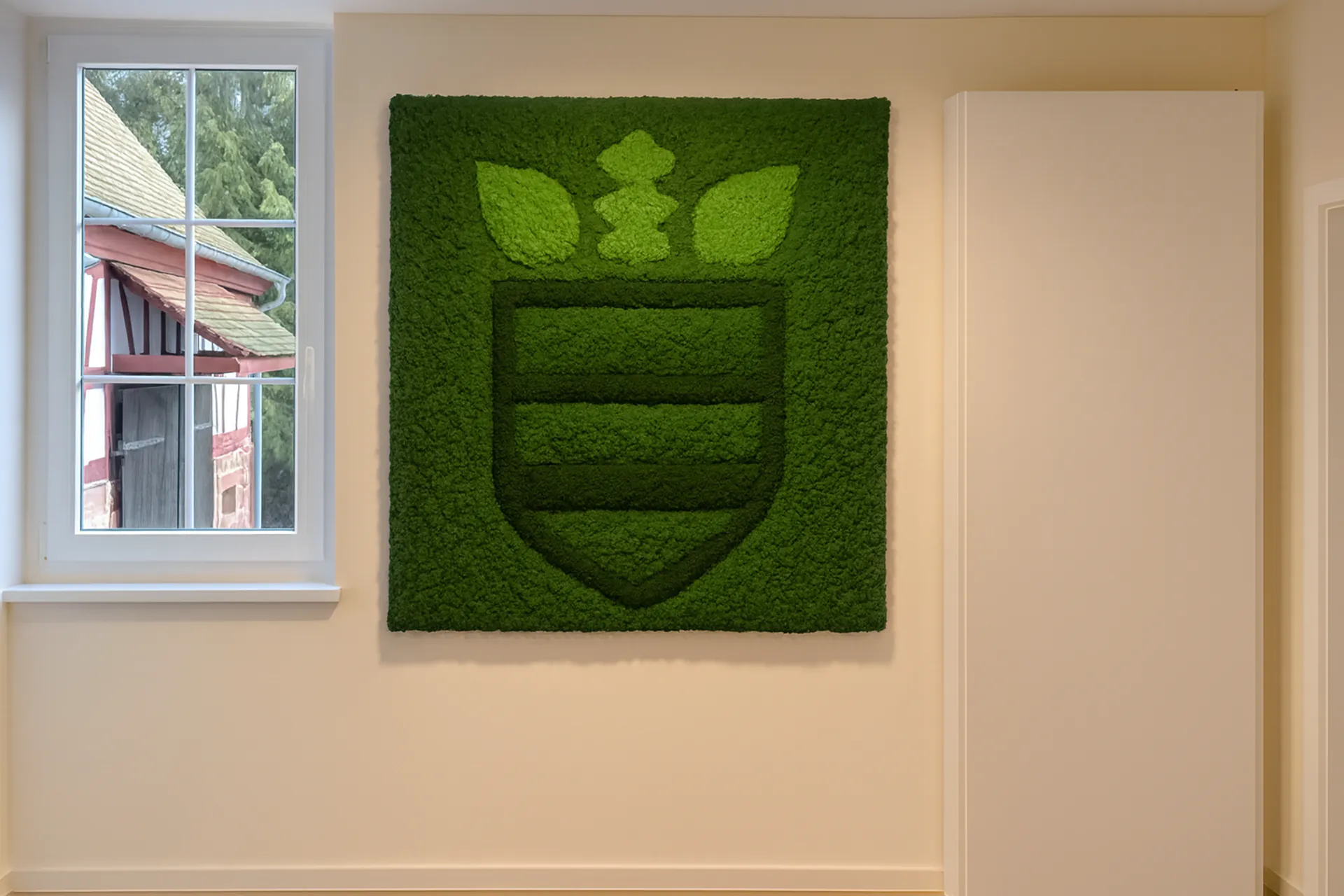 Moss picture, coat of arms, moss logo — Moss Pictures by MOOSMOOS