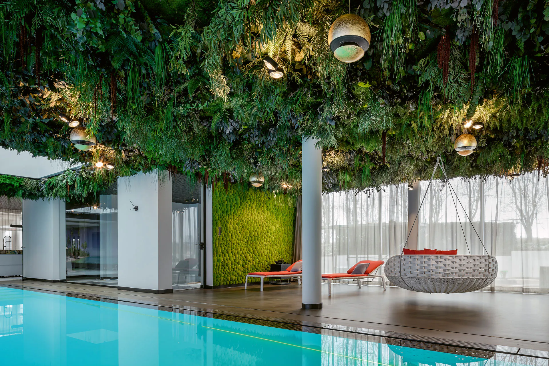 Hanging Garden · Pool Area