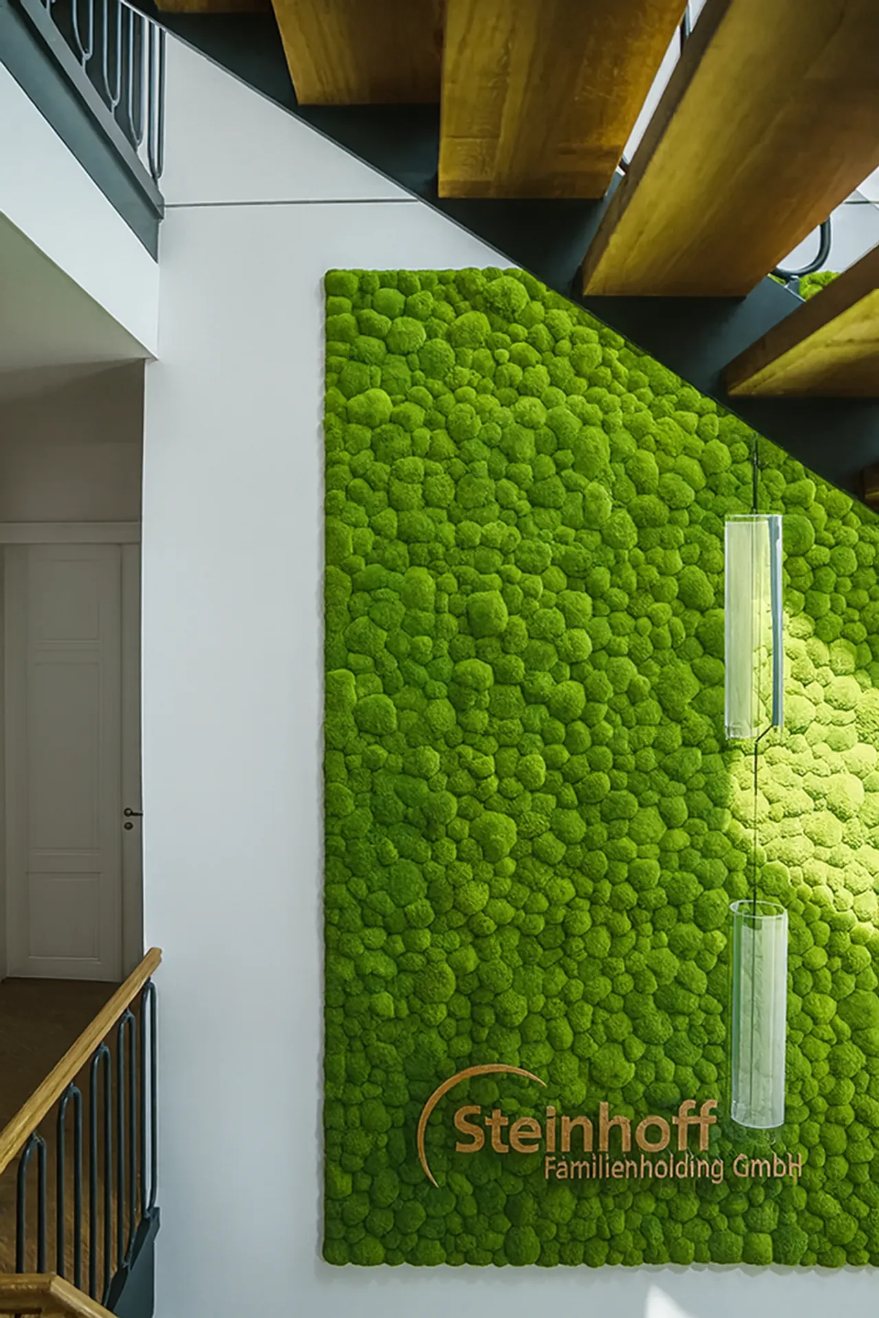 Steinhoff Office Reception Moss wall — Wall greenery by MOOSMOOS