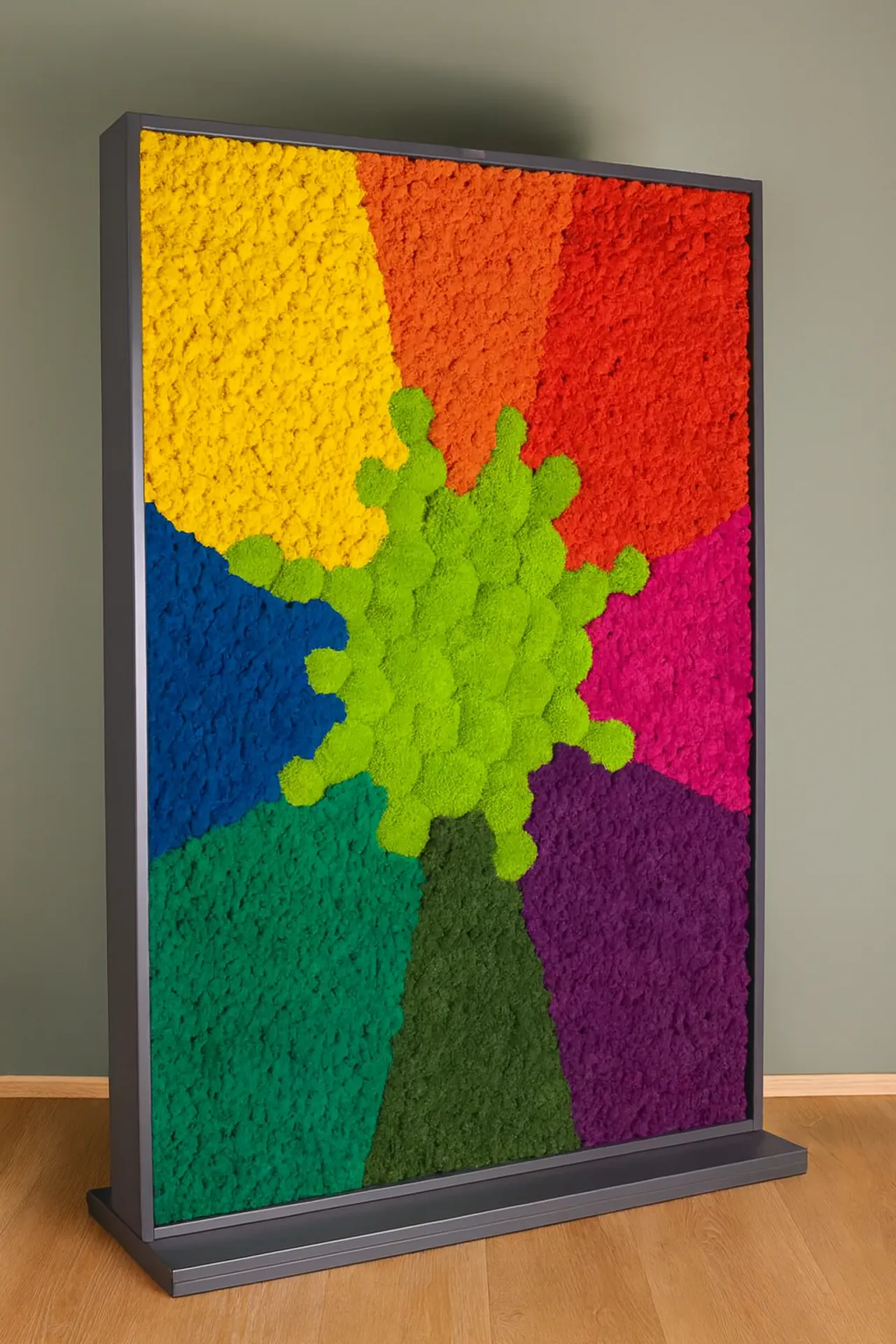 Colourful room divider — Room dividers & acoustic solutions by MOOSMOOS