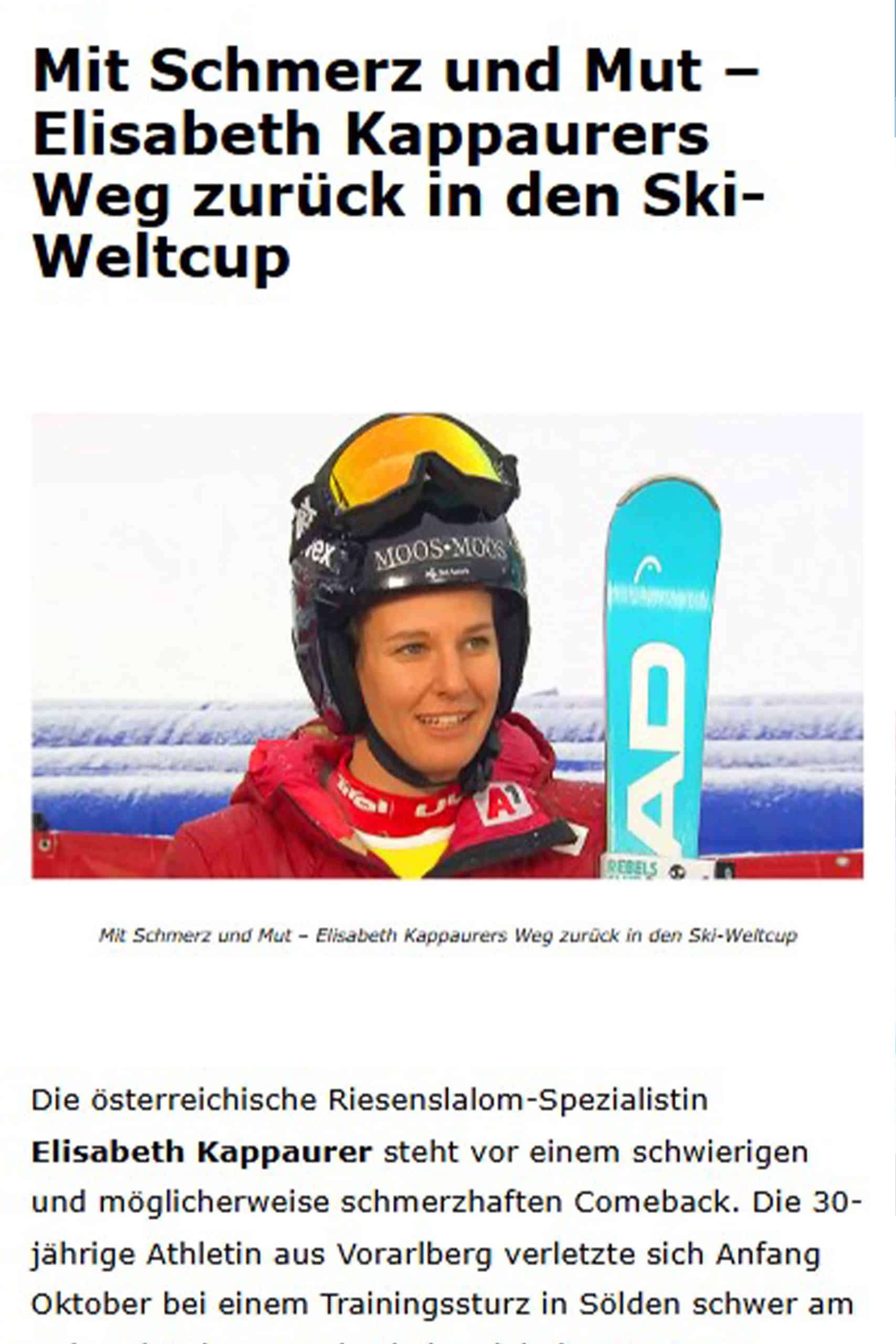 Skiweltcup.tv Elisabeth Kappaurer