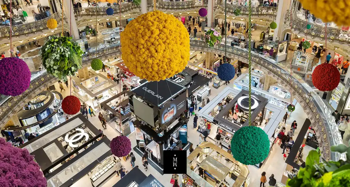 a large building with lots of people and a large building with lots of people